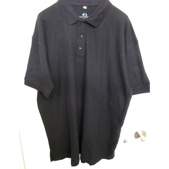 Jason Alexander Other - Jason Alexander Men's polo type shirt with collar - Black - XL - New without tag